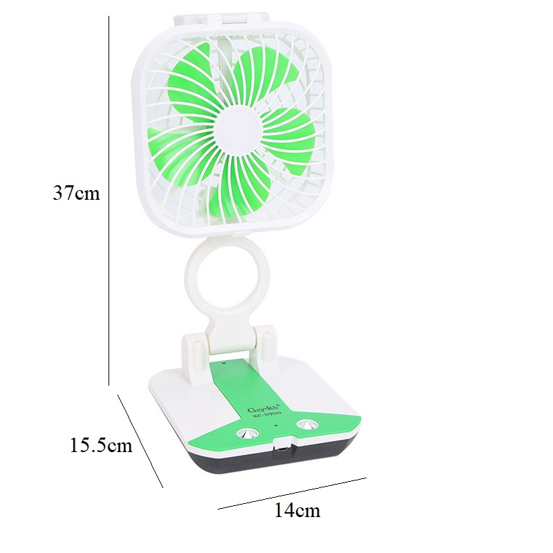 USB充电桌面电风扇办公室台式小风扇桌面宿舍风扇超长续航静音小风扇家用应急风扇户外风扇应急灯落地电风扇详情3