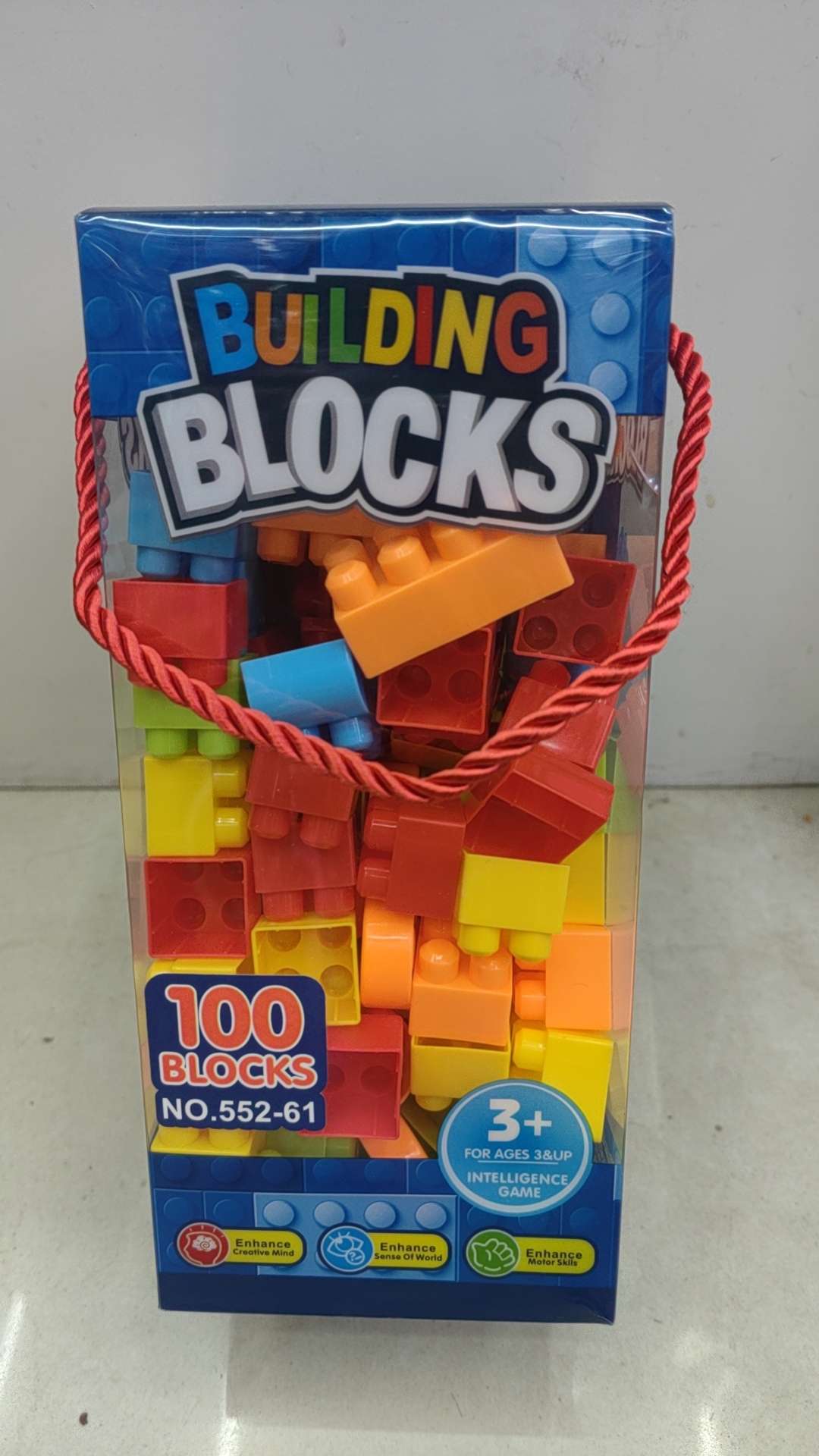 塑料积木100pcs益智玩具