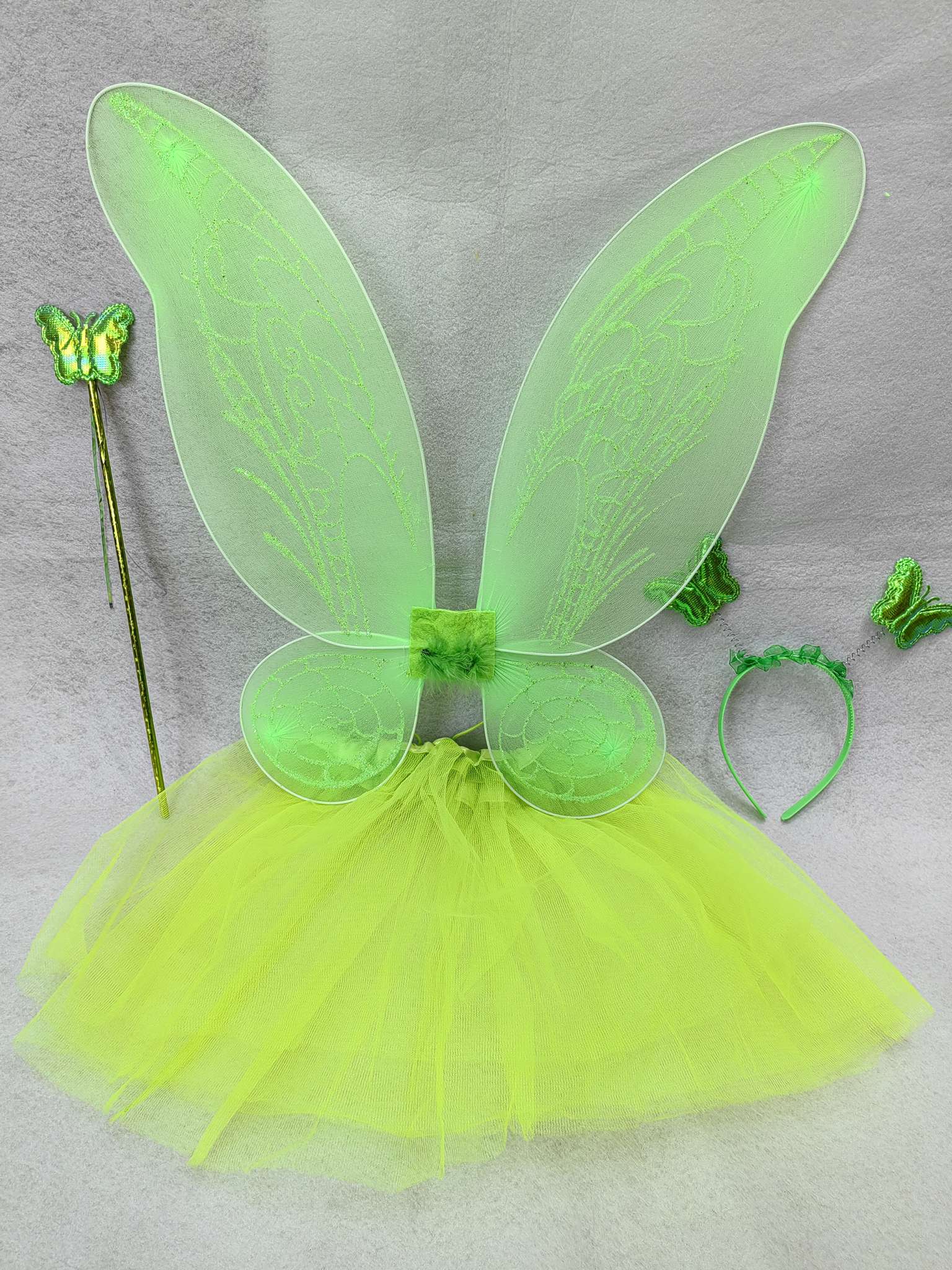 蝴蝶翅膀TUTU裙套装六一儿童节生日礼物派对用品厂家直销节日用品图