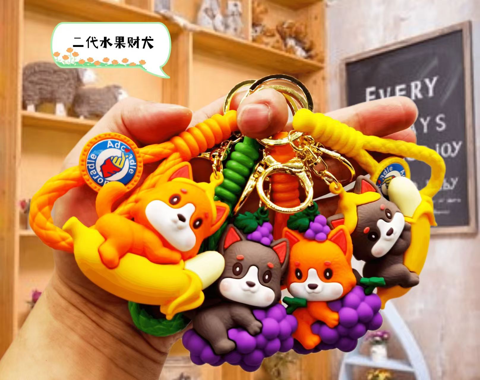 挂件/手机链/唐卡/钥匙扣挂件/熊猫细节图