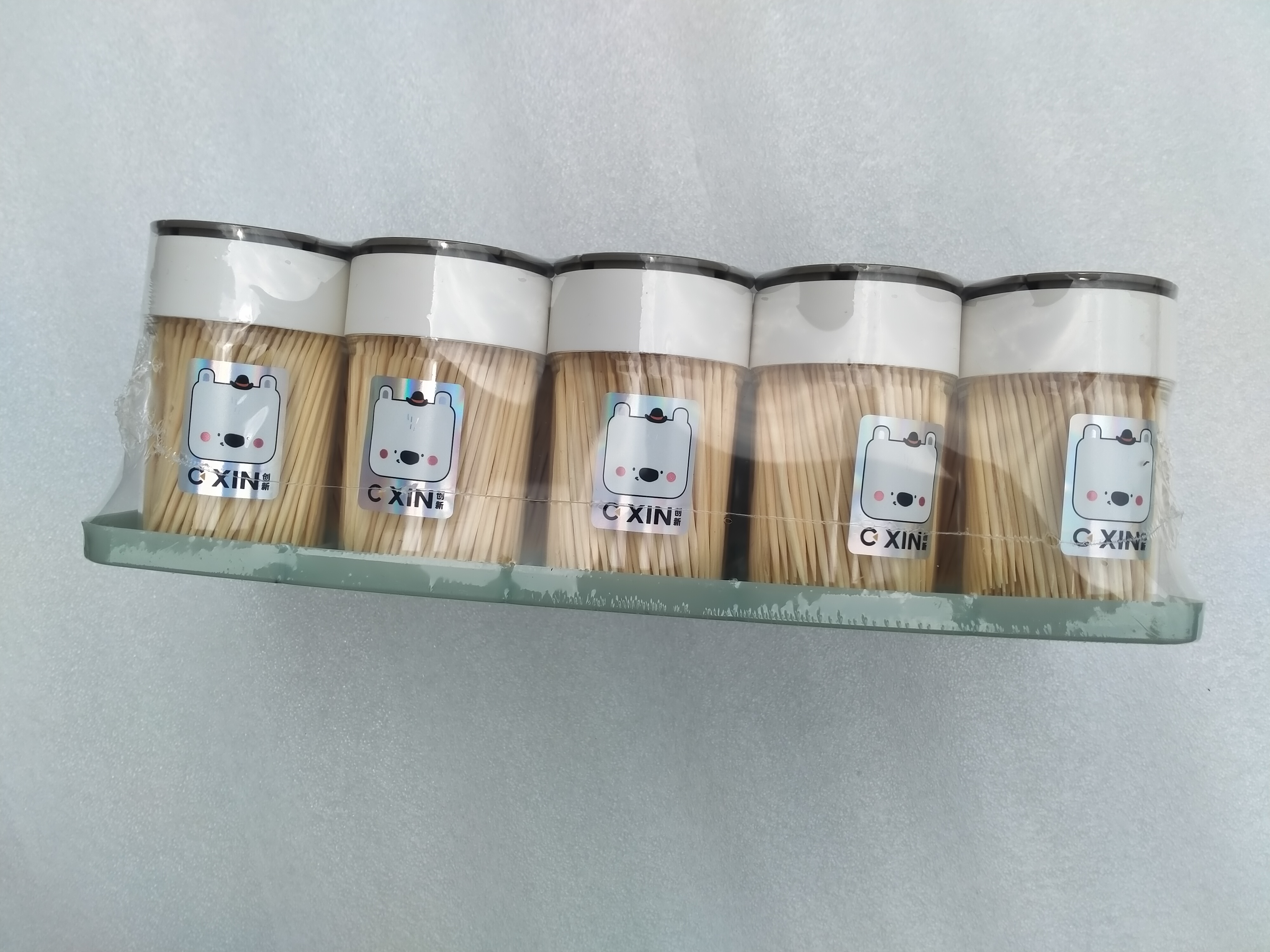 厂家直销简约扇形圆盒翻盖牙签牙签筒精细双头牙签居家用品便利 百货货源 详情3