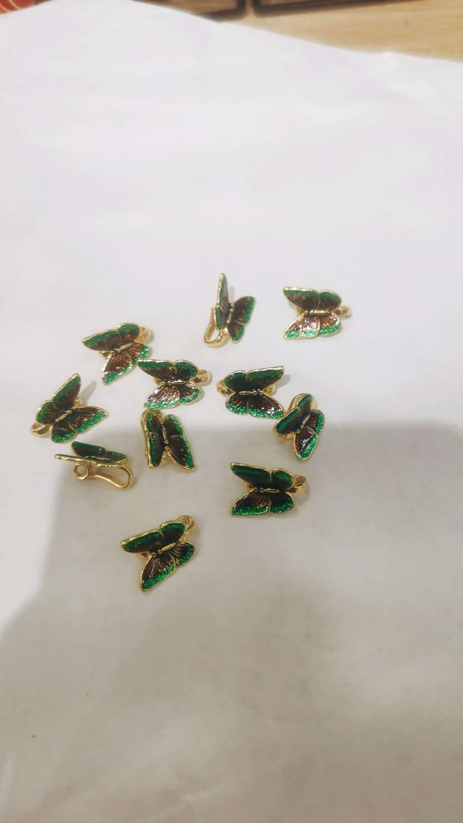 Jewelry accessories, jewelry accessories, small butterfly jewelry, resin accessories