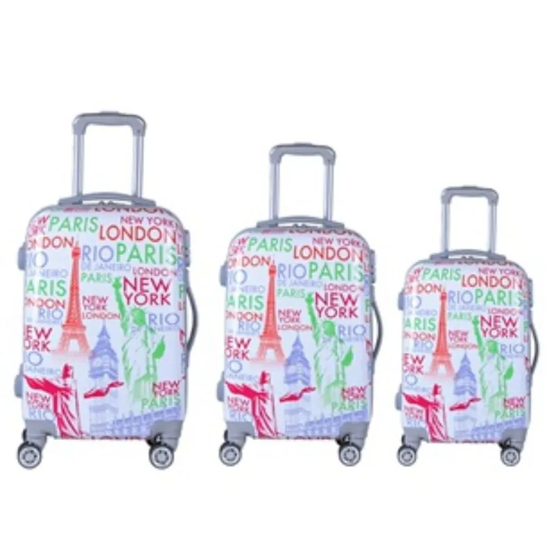 Travel Box Small Aluminum Frame Luggage Trolley Box Female Male Universal Wheel 17