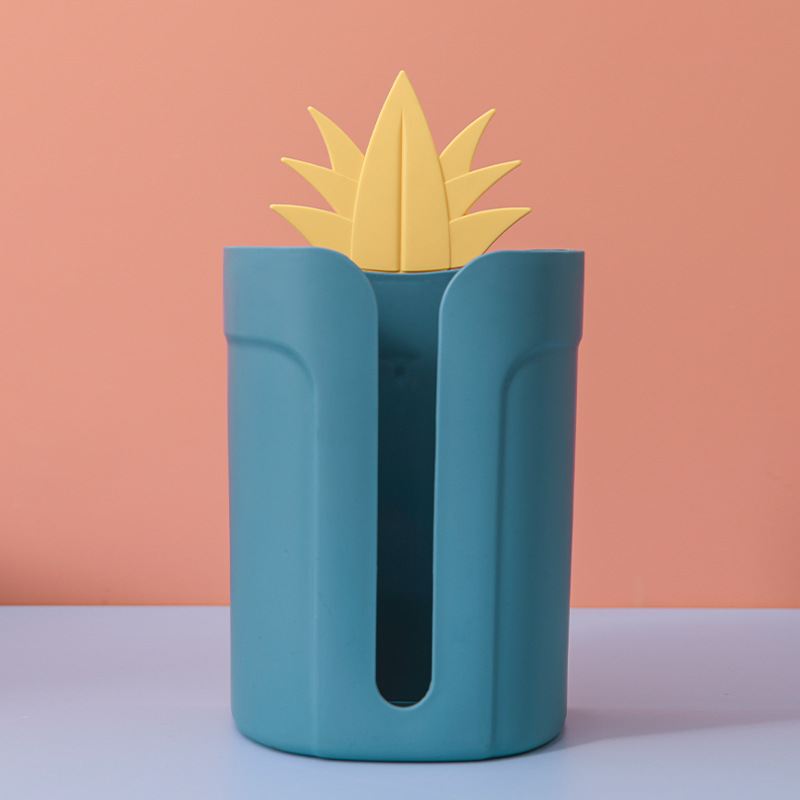 B09-2066 Kitchen Creative Tissue Box Wall-mounted upside-down storage Box Bedroom Non-perforating Tissue Box Tissue