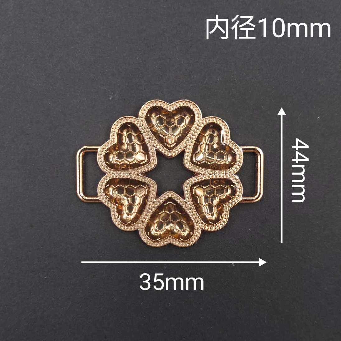 Hot-selling bestseller! High-end clothing decorative buttons, exquisite heart-shaped elements, DIY handcrafted materials for clothing accessory decorative buttons, enhancing your fashion taste Specification image