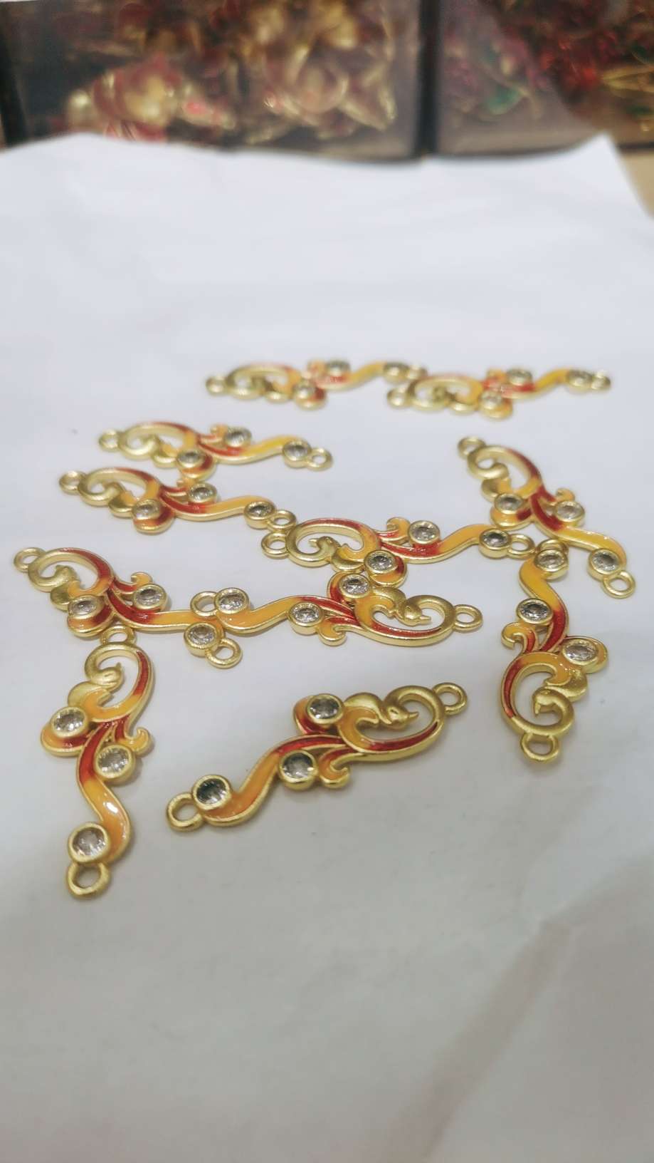 Oil drip leaves for jewelry accessories details Picture