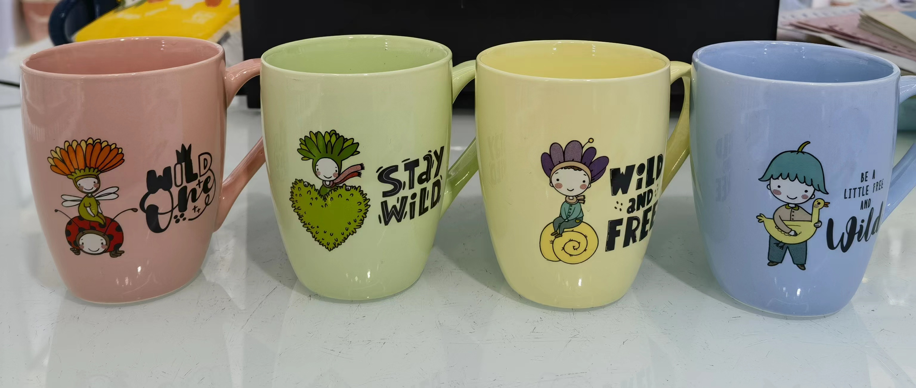 彩釉陶瓷杯 星碧 SY001