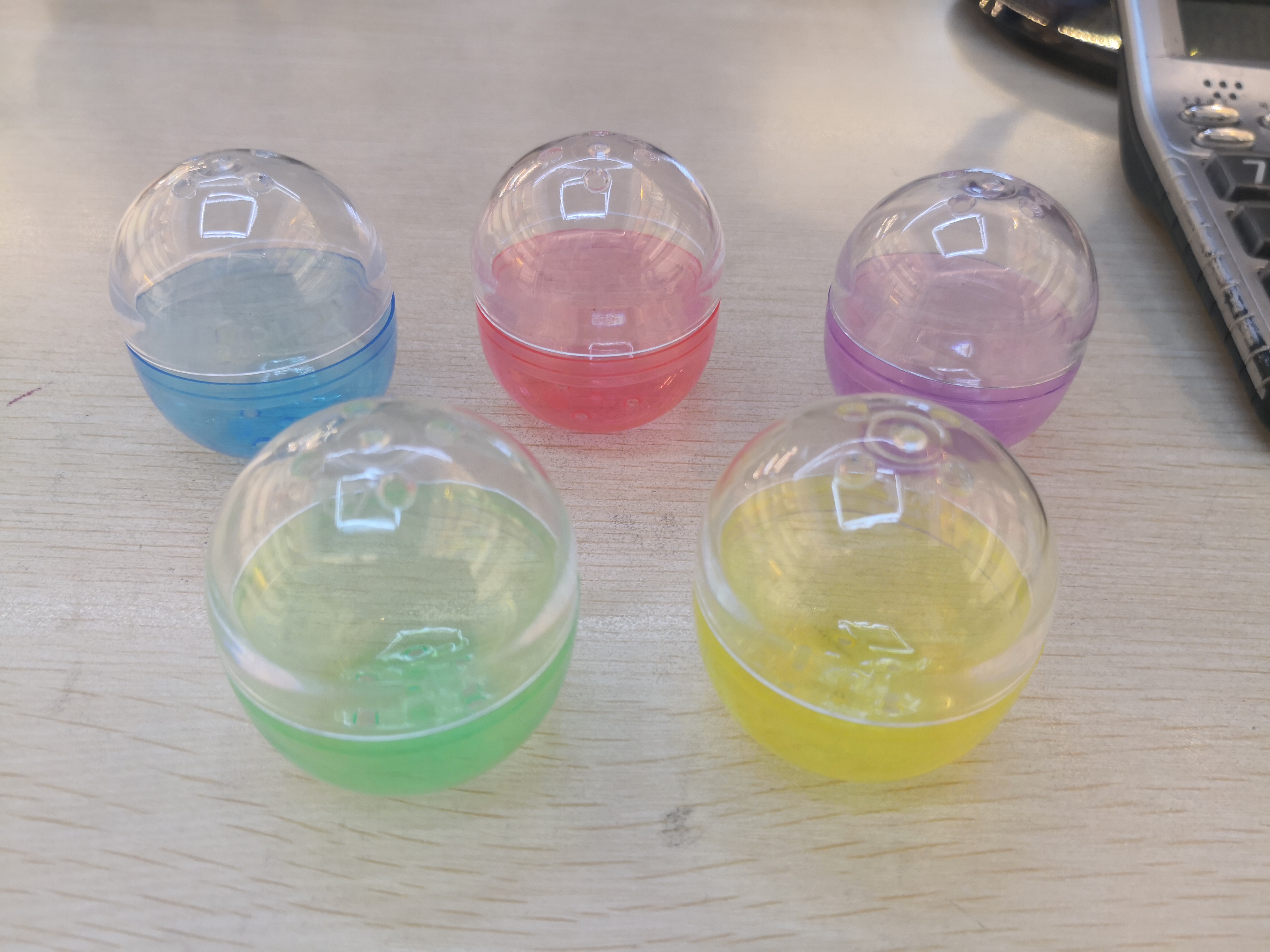 5.0*5.7PP+PS 扭蛋半成品空壳