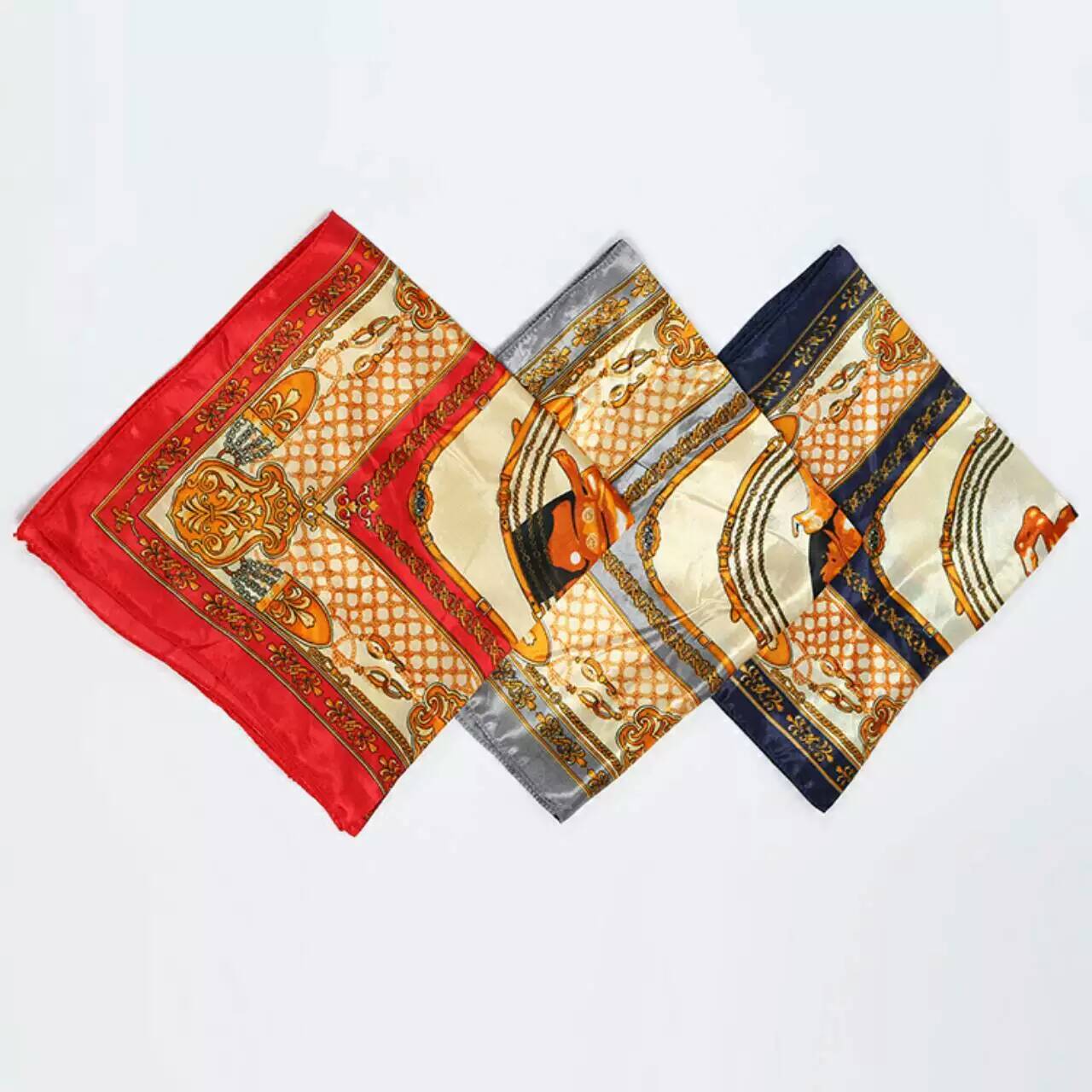Women's Casual Wear Accessories Silk Scarf Scarf Small Square Shawl Accessories Headscarf Style Fashion Gifts Mass Spot Item Picture
