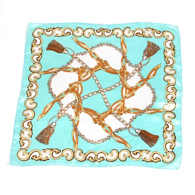 Women's Casual Wear Accessories Silk Scarf Scarf Small Square Shawl Accessories Headscarf Style Fashion Gifts Mass Spot undefined