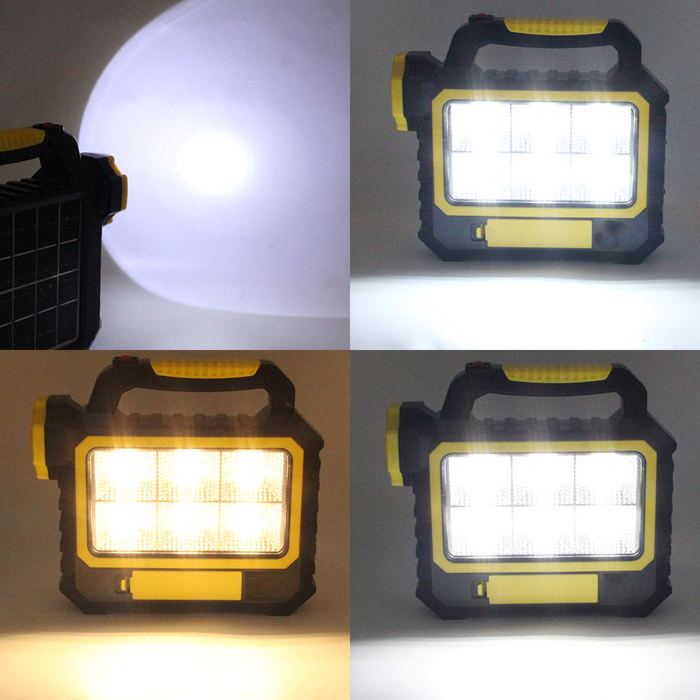 Kinsaca Star Source Solar Handlamp 1W Osram +36* White +36* Yellow Cob Specification drawing