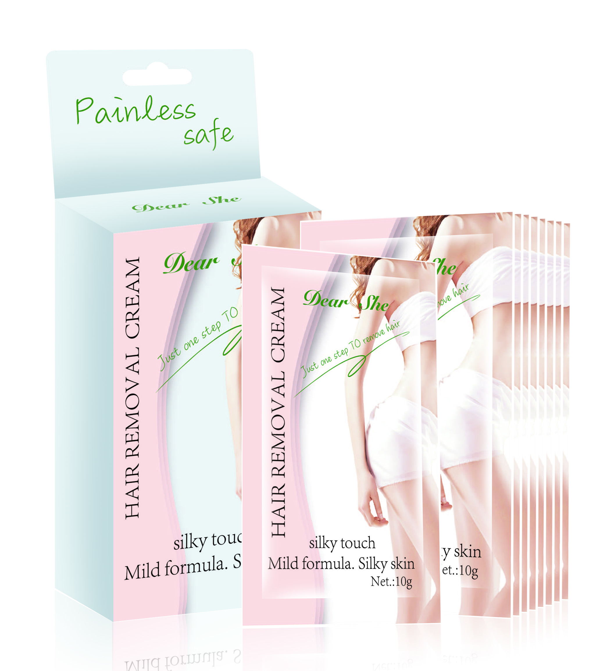 DEAR SHE Body Care Products 10PCS Cross-border foreign trade skin care products wholesale Application Scenario