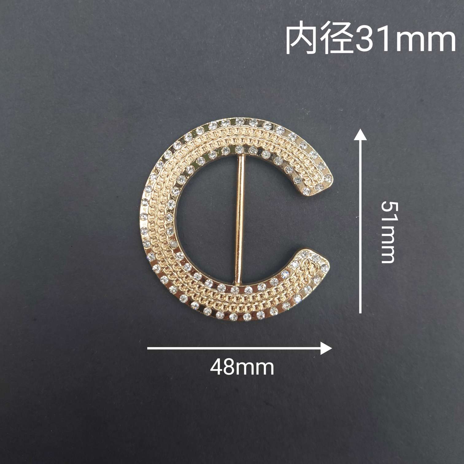 Hot-selling bestseller! High-end clothing decorative buttons, high-end diamond-encrusted fashion buttons, DIY handcrafted materials for clothing accessory decorative buttons, enhancing your fashion taste details Picture