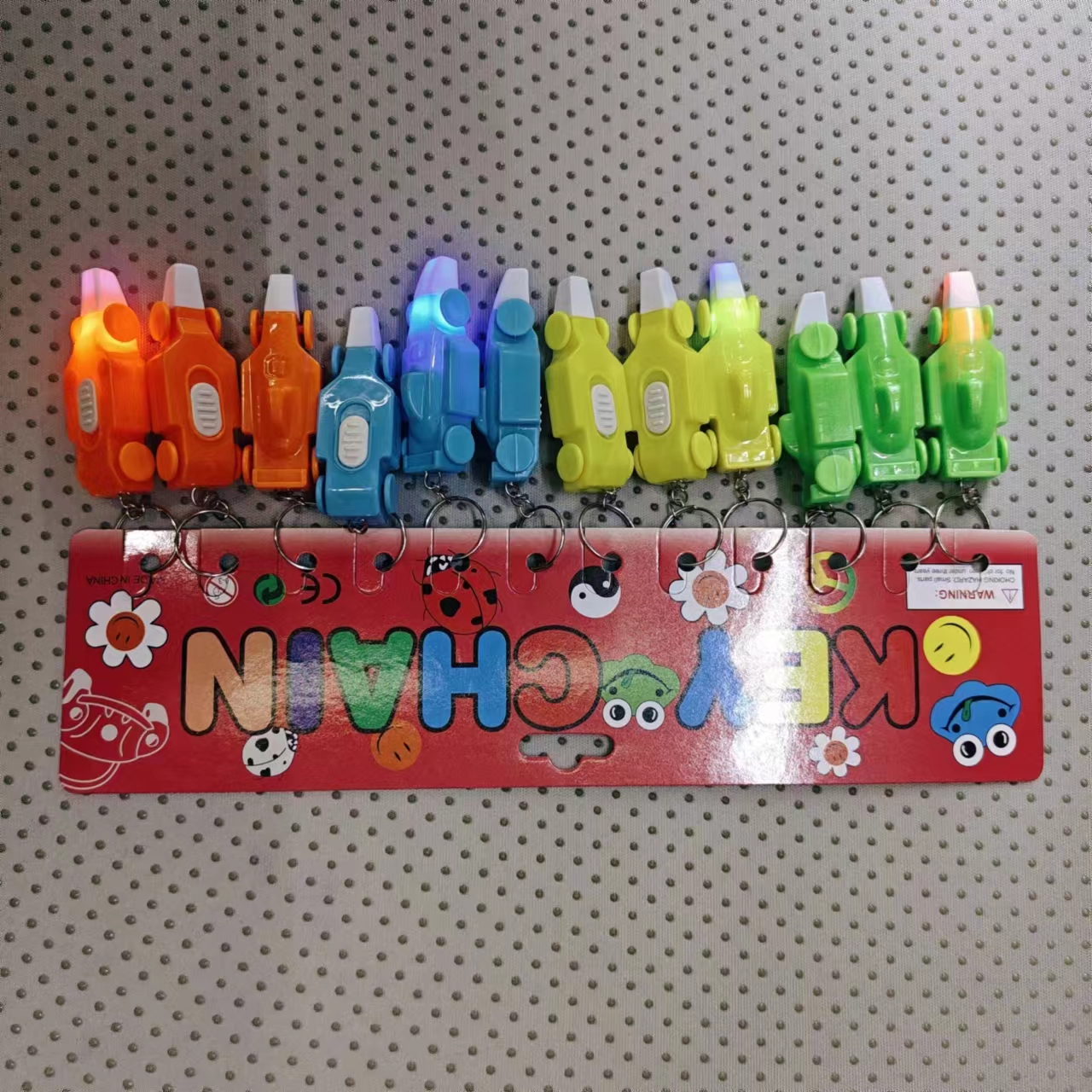 Creative new aircraft keychain light small gift event, giving away factory-direct keychain pendants Item Picture