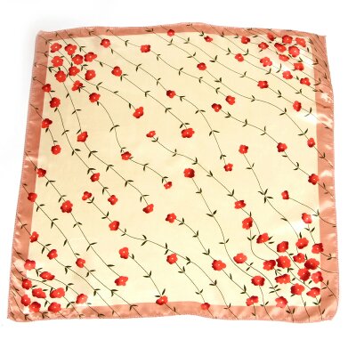 Women's Casual Wear Accessories Silk Scarf Scarf Small Square Shawl Accessories Headscarf Style Fashion Gifts Mass Spot undefined