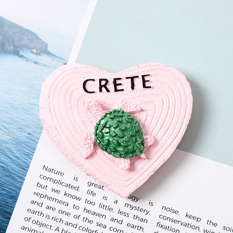 3D hand-painted fridge magnets, decorative items and tourist souvenirs for export to Greece details Picture