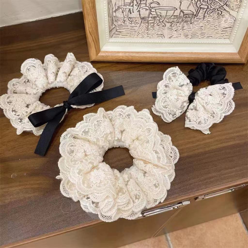 Sweet lace Large Intestine Hair band Bin Han Accessories 1009 Sweet lace Large Intestine Hair band Bin Han Accessories 1009