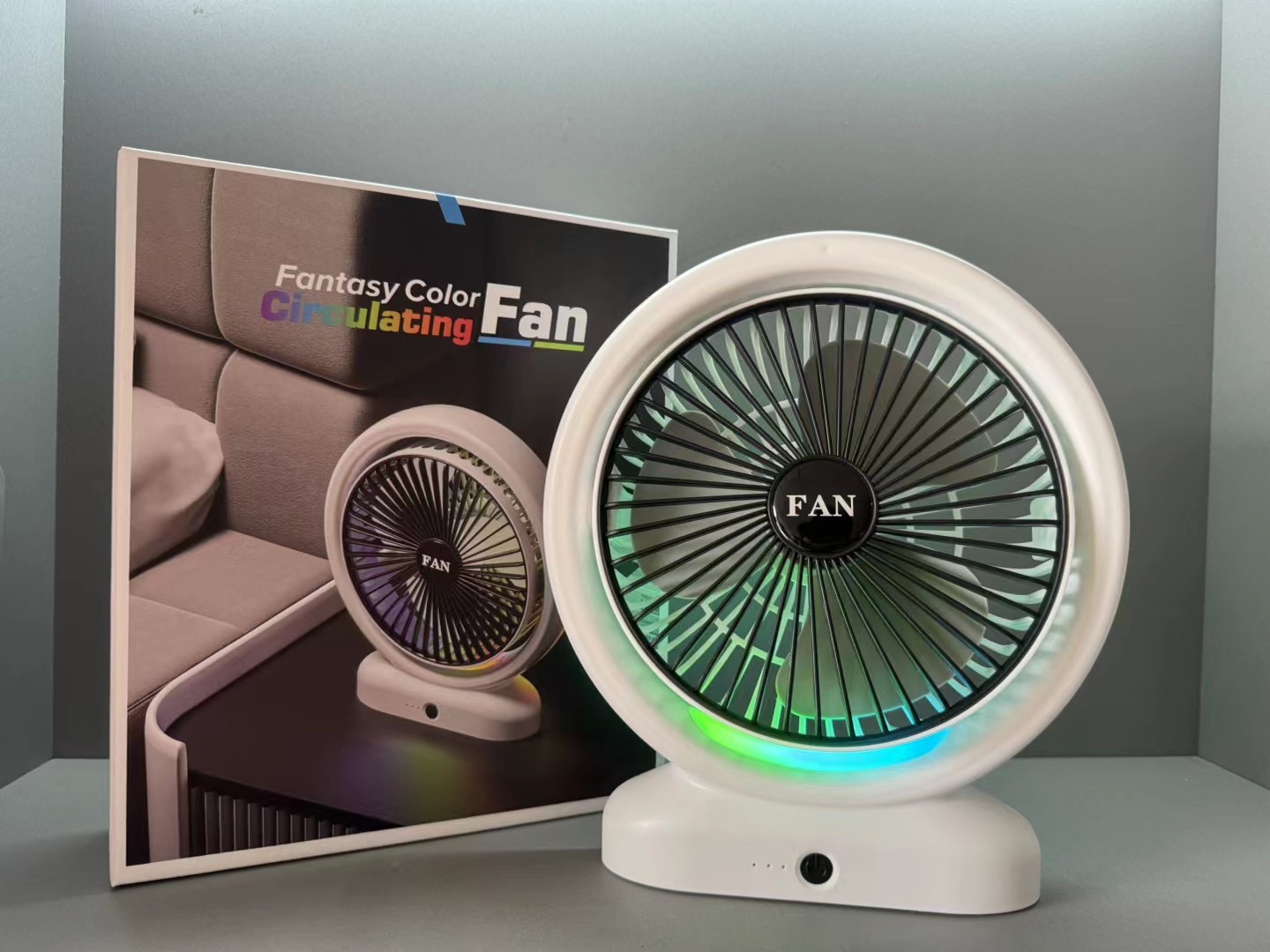 New usb mini fan, desktop electric fan, portable running light, student dormitory quiet office fan, usb charging fan, mini fan detail image 18