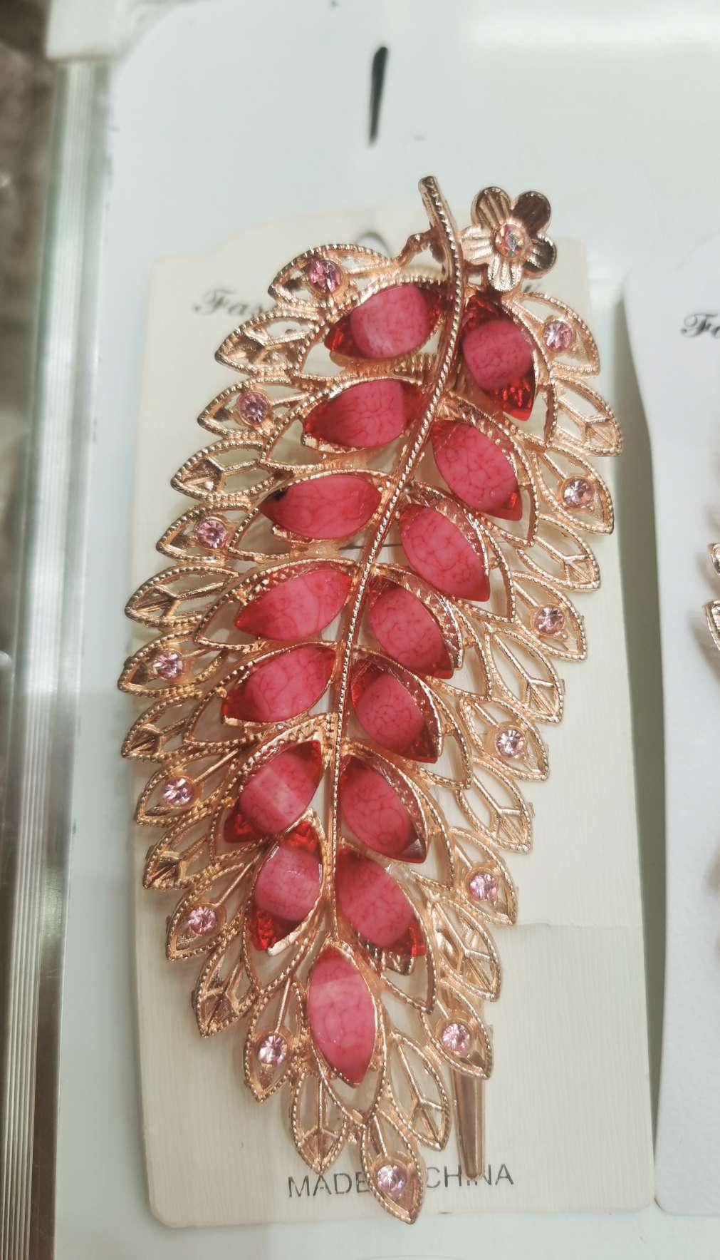 创意饰品发饰头饰发夹 鸭夹 抓夹夹子 精致时尚女士发饰品质经典孔雀款式发夹详情图10