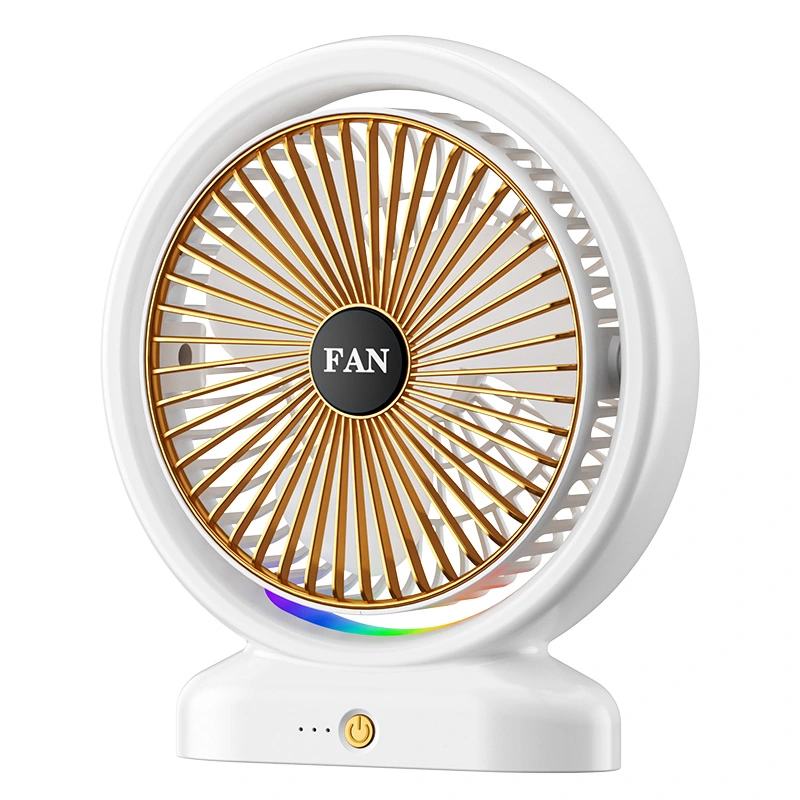 New usb mini fan, desktop electric fan, portable running light, student dormitory quiet office fan, usb charging fan, mini fan detail image 7