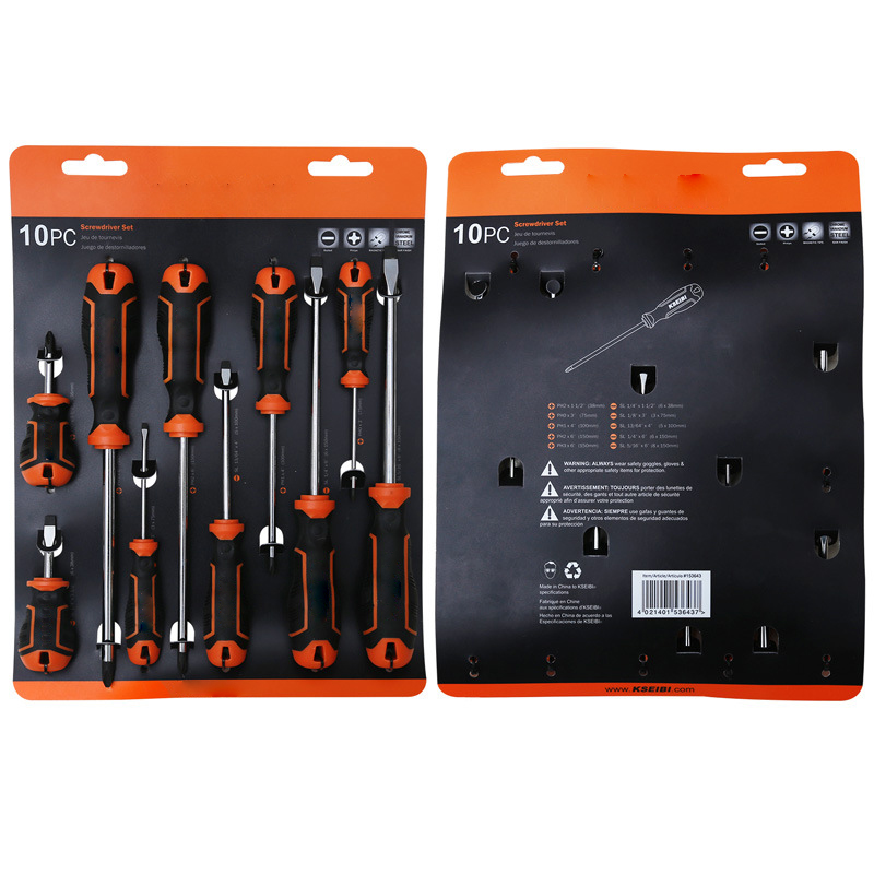 A set of mini short screwdrivers with magnetic heads for cross-head manual screwdrivers from Dexi Trading Application Scenario