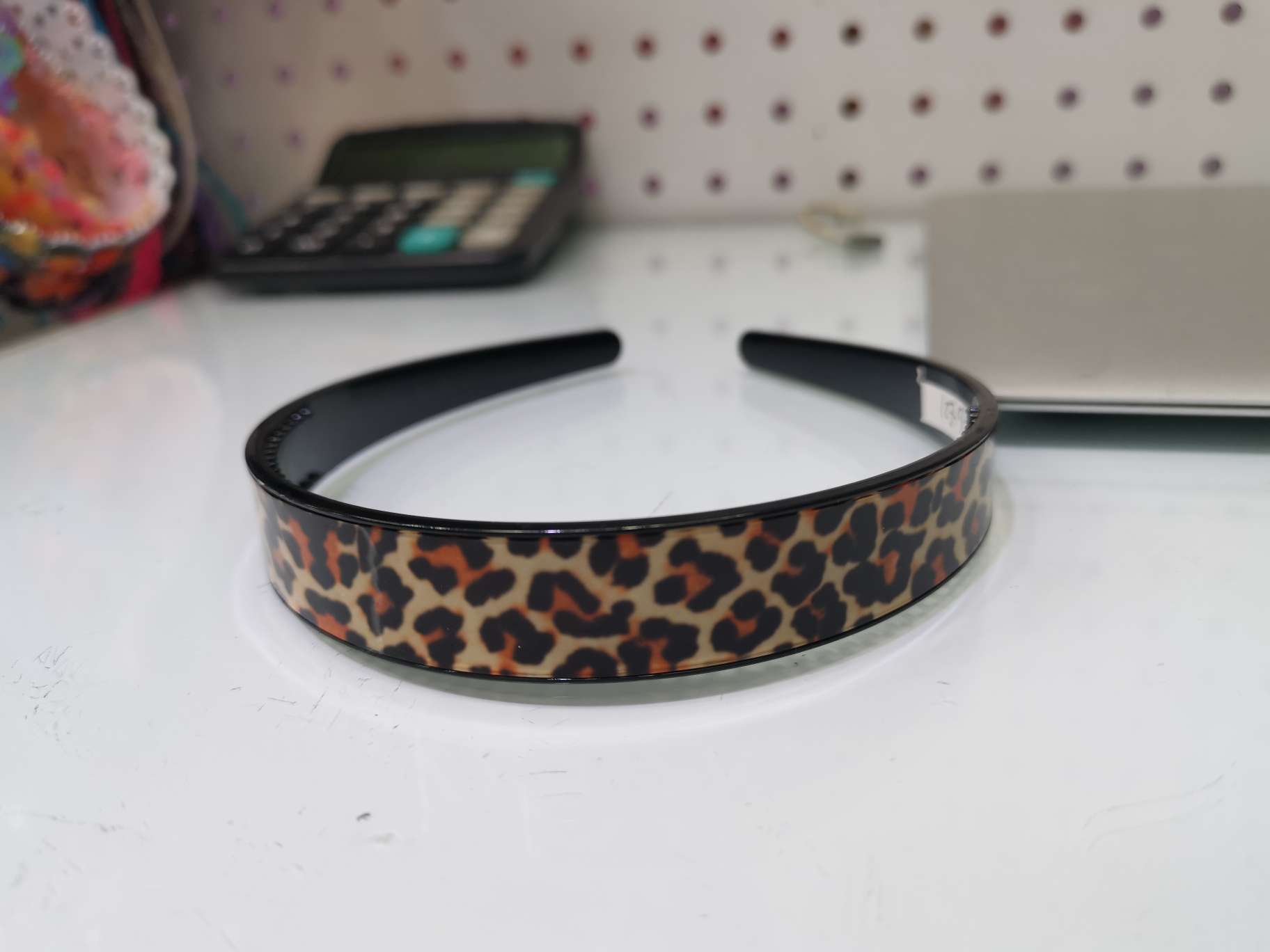 韩国爆款头扣豹纹系列