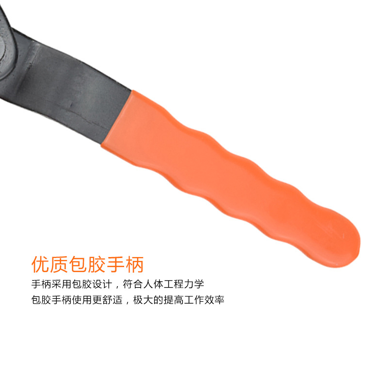 Wholesale adjustable Angle grinder wrench, thickened live mouth Angle grinder wrench, Angle grinder disassembly tools Specification image