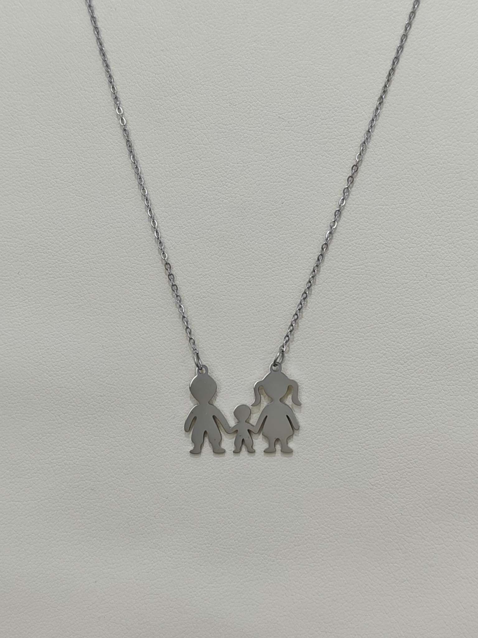  高档不锈钢 钛钢饰品项饰  精致女士首饰 欧美风亲子全家人环保不过敏项链项链