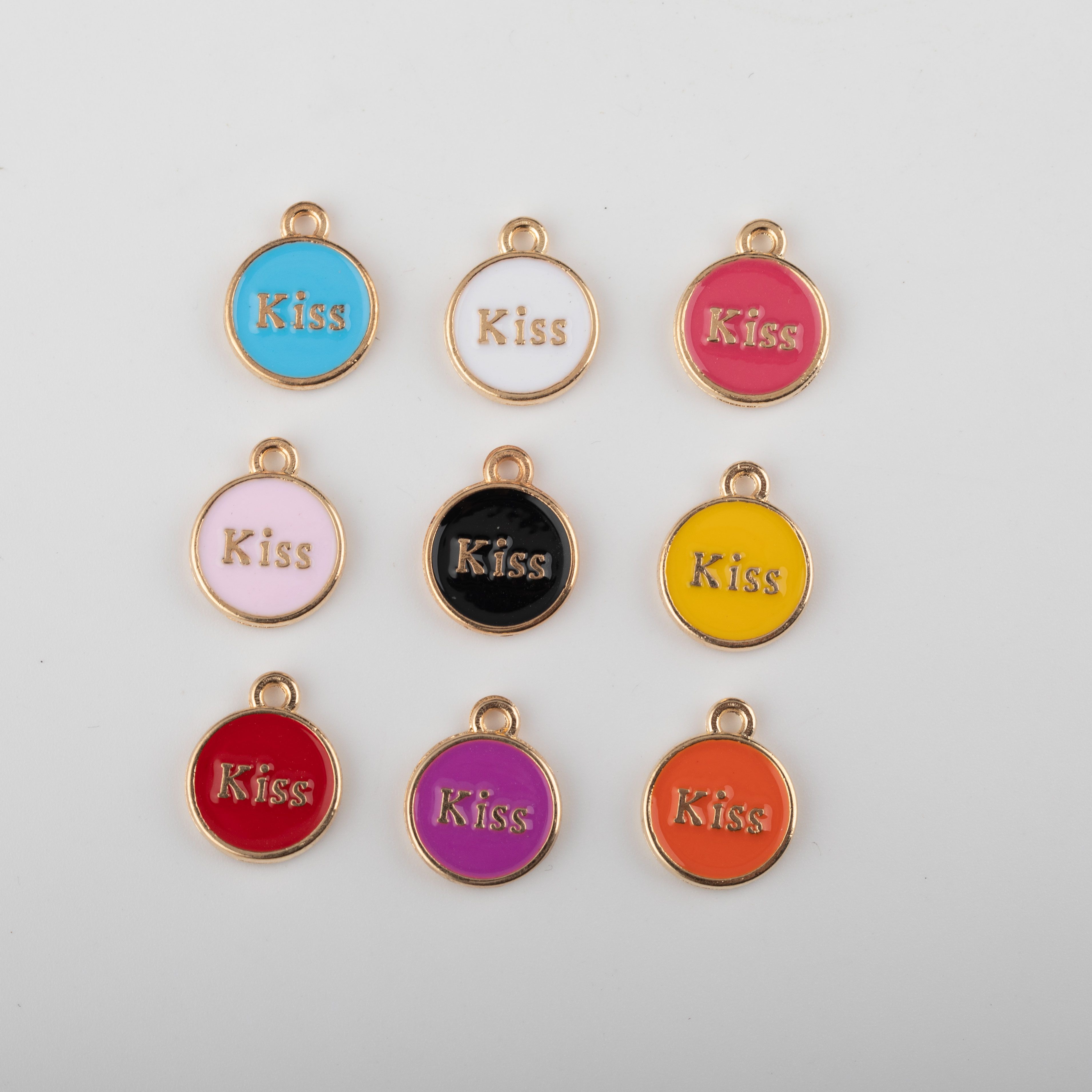 合金配件饰品配件diy耳环挂件饰链手链欧美热中国风蝴蝶小猫咪爱心kiss