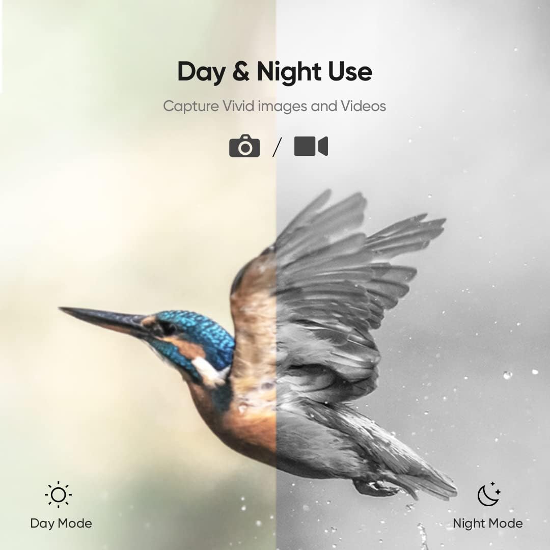 HIKMICRO H4D Digital Night Vision Monocular with WIFI HD Video Camping Hunting Birdwatching 8X Zoom Telescope IR Night Camera details Picture