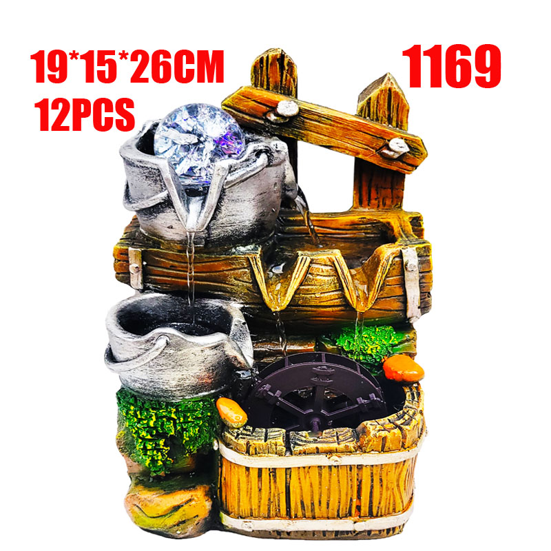 流水摆件实物图