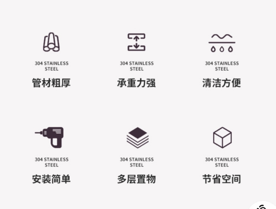 可移动小推车收纳篮置物架家用厨房置物架落地式碳钢手推车多层收纳架外贸内贸批发厂家直销详情图6