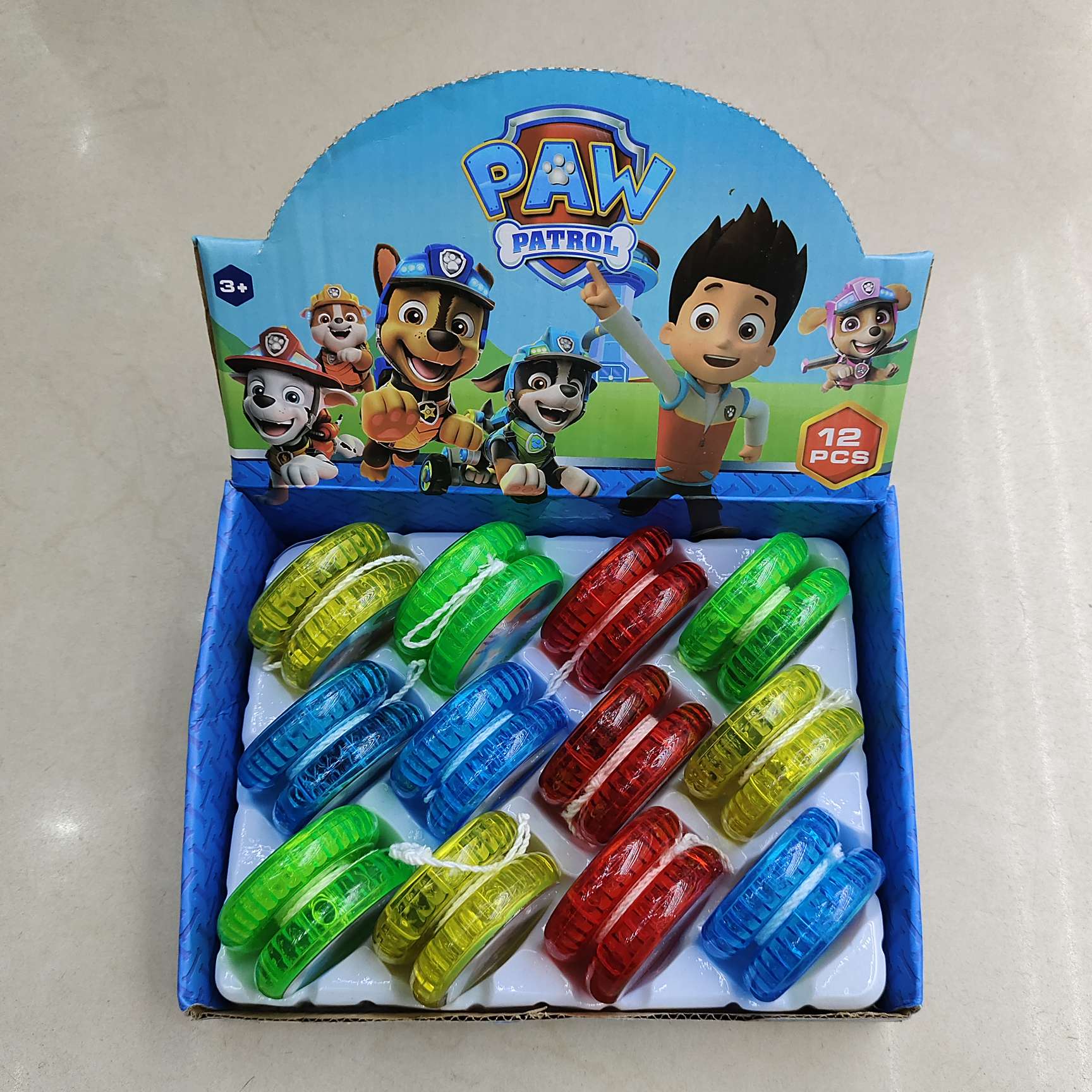 儿童玩具YOYO球溜溜球带灯光展盒包装发光玩具详情图2