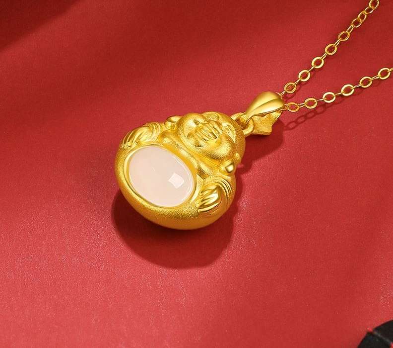 Panda-themed Thangka art-style jewelry pendant with unique design, mobile phone chain keychain pendant, exquisite and cute decorative keychain pendant