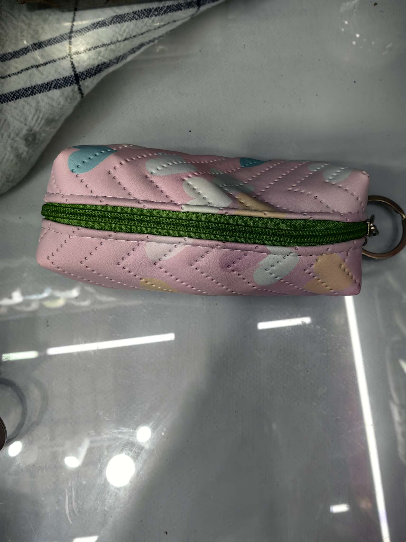 时尚潮流女士包包百搭配饰流行可爱毛绒雯艺饰品4零钱包