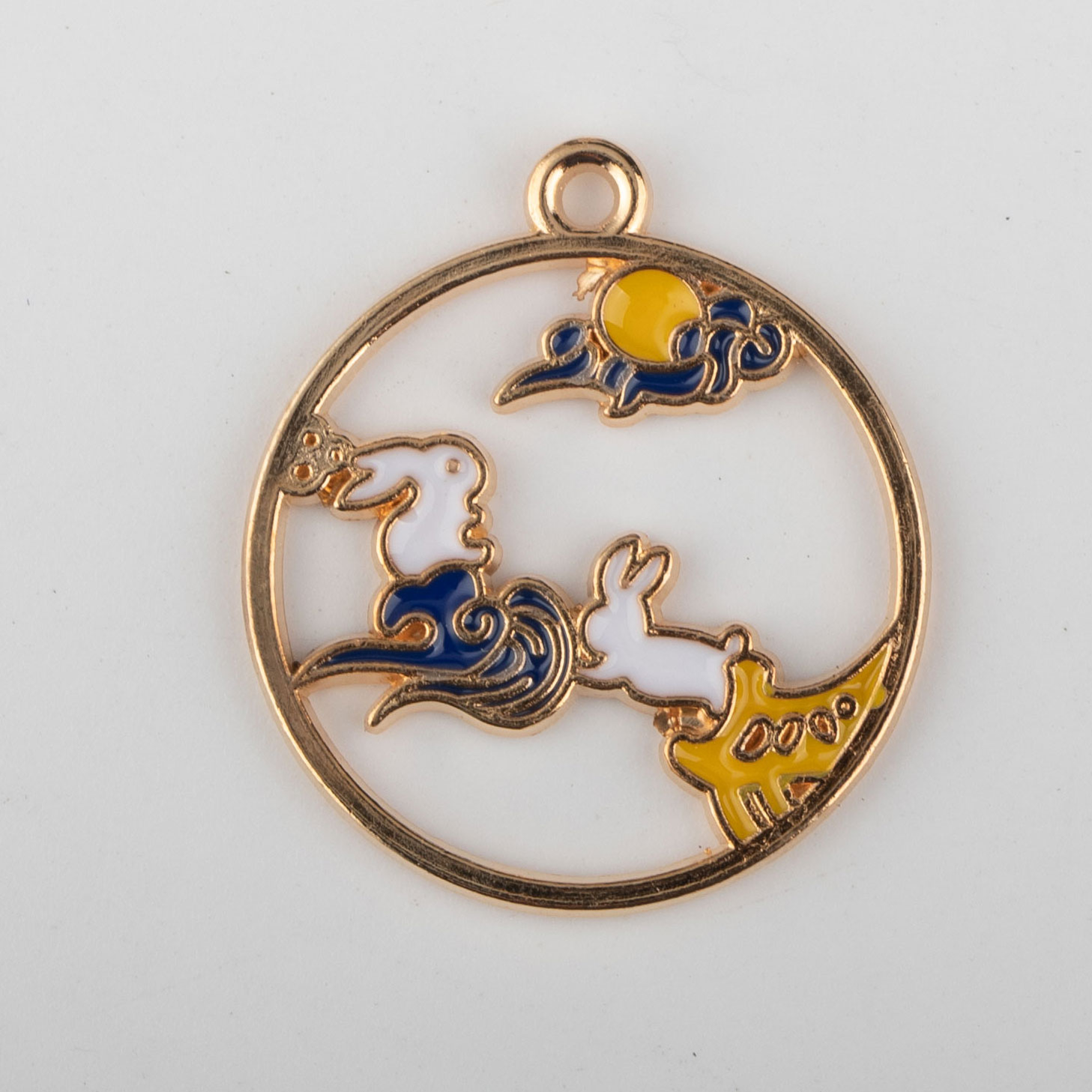 合金配件/饰品配件/珍珠/树脂配件/配件树脂白底实物图