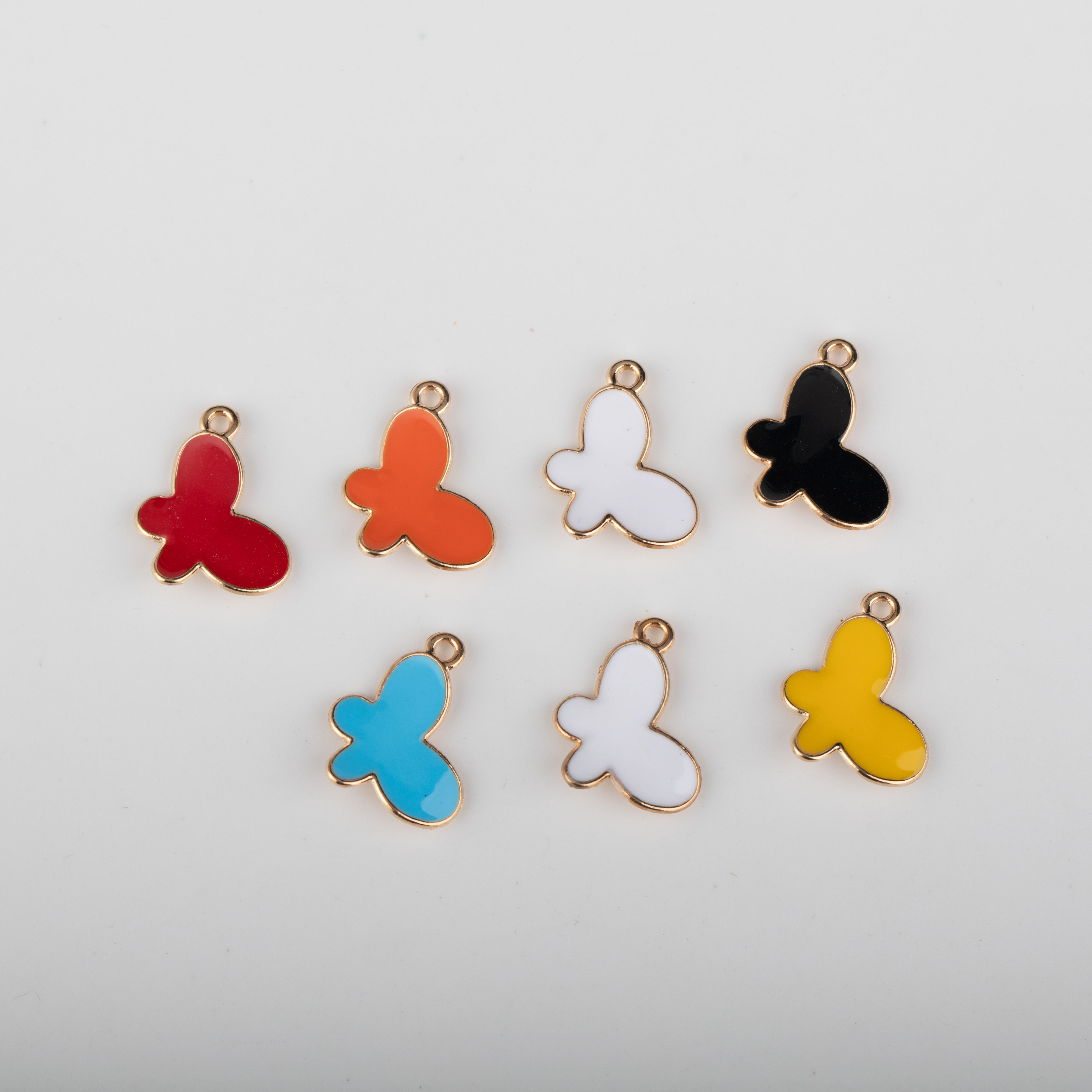 Alloy accessories, jewelry accessories, diy earrings, pendants, chains, bracelets, European and American style, Chinese style, butterflies, little cats, hearts