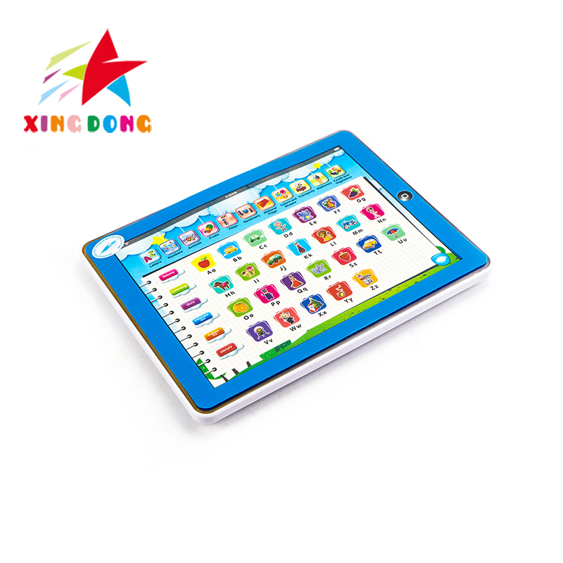 Niños que aprenden la máquina 2D inglés 10 en 1 multifunción juguete que aprenden la máquina azul y rojo mezclado sin electricidad Specification image
