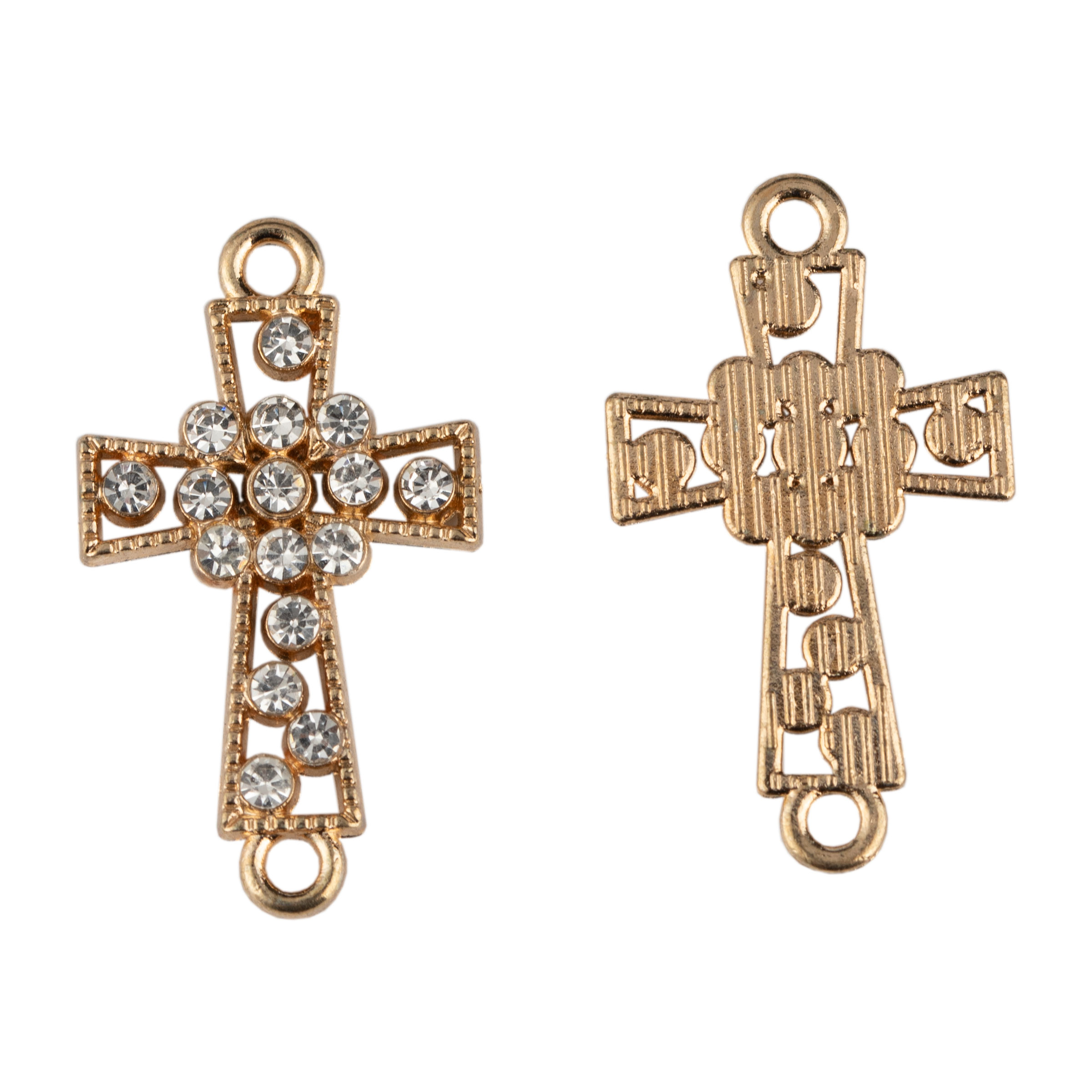 Alloy accessories, jewelry accessories, diy earrings, pendants, chains, bracelets, European and American style, cute crosses