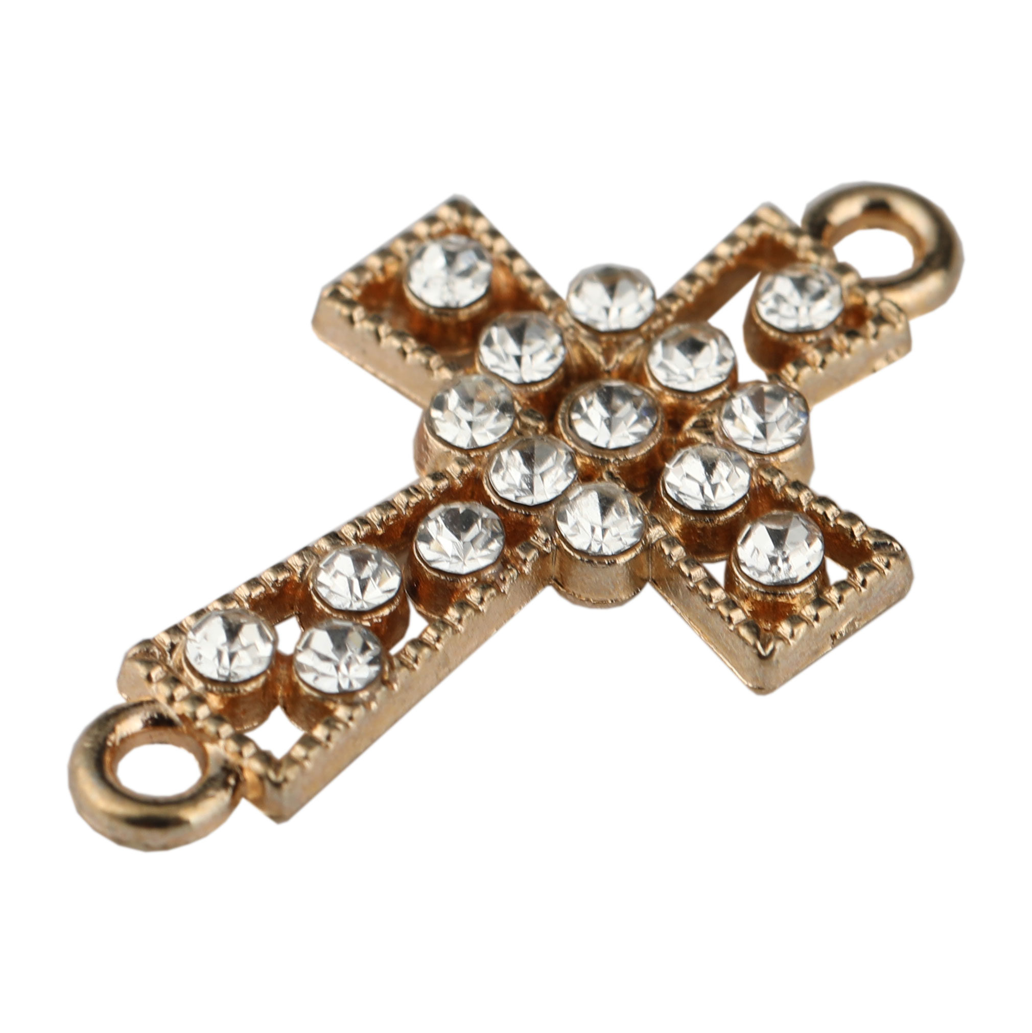 Alloy accessories, jewelry accessories, diy earrings, pendants, chains, bracelets, European and American style, cute crosses Item Picture