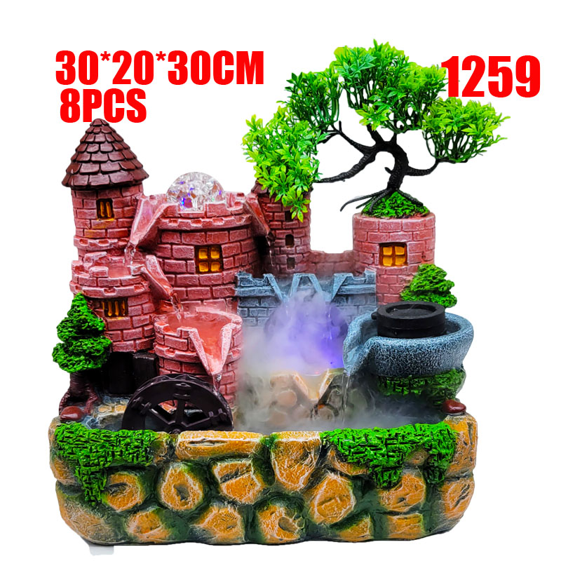 流水摆件实物图