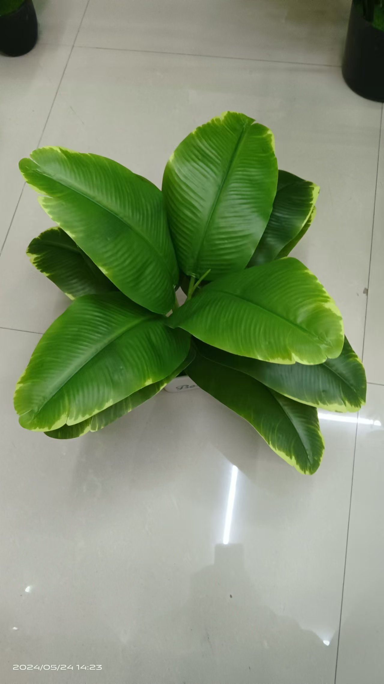 仿真植物18头旅人蕉北欧大芭蕉叶绿植园林装饰造景假树跨境