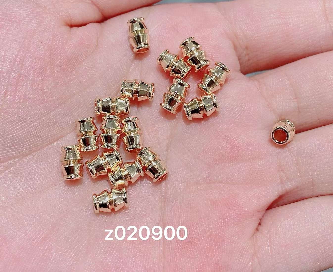 饰品配件铜18真金元手工DIY首饰手链项链材料包制作配件隔珠