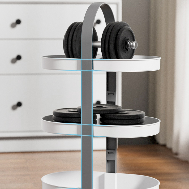 Q46-M-802手提化妆品收纳架卫浴置物架桌面多层香水护肤品整理架详情图3