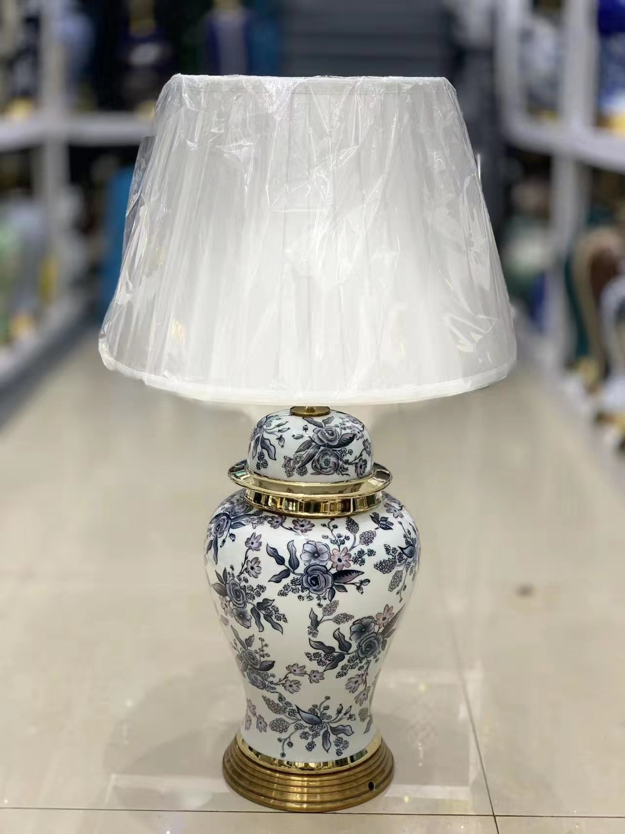 家居装饰品家居用品陶瓷台灯A54陶瓷台灯