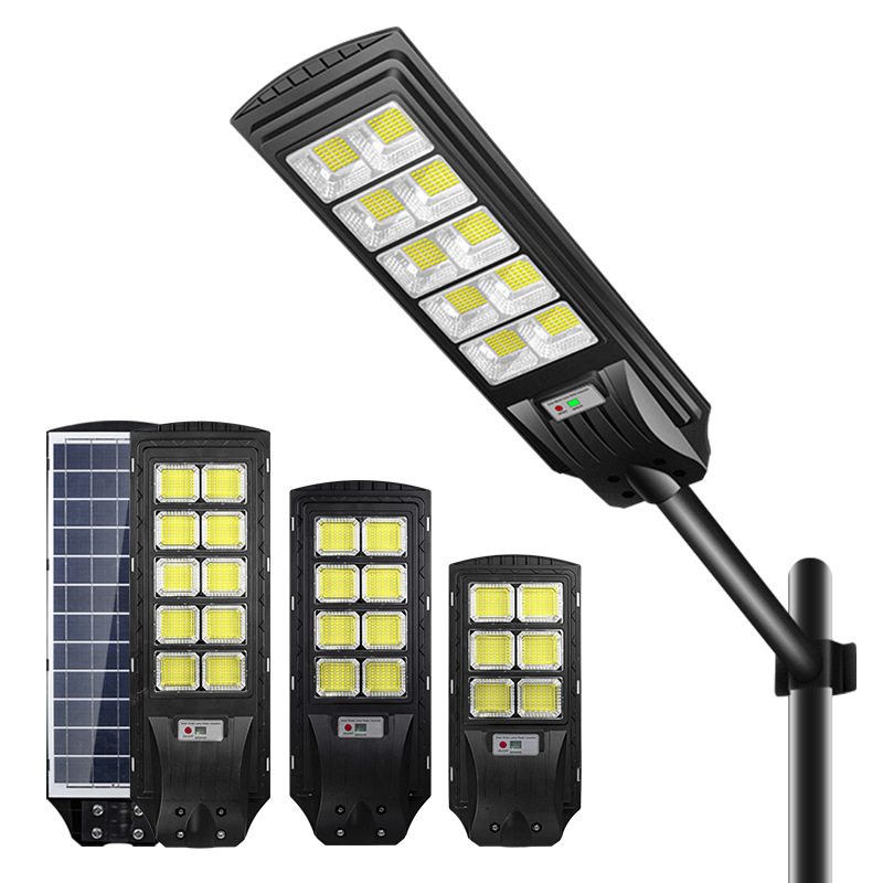 Solar Street Light Outdoor Household Rural Road Led High Light Human Body Induction Pole Wall Integration Street Light Item Picture
