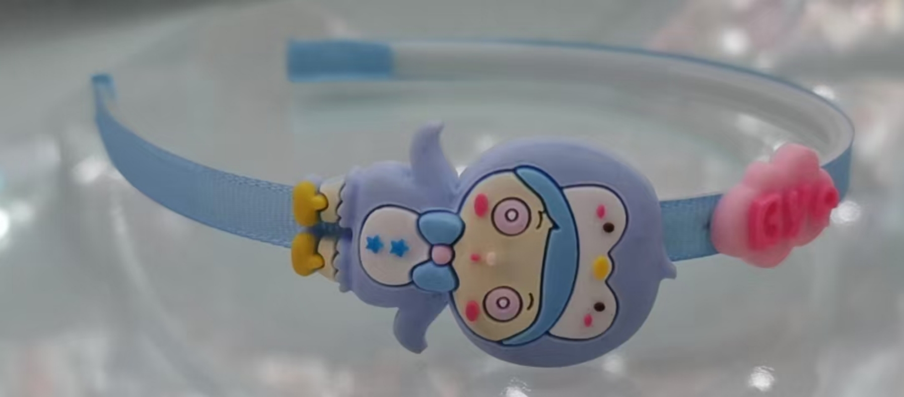 Sanrio hair bands, hair accessories, children's hair bands, cartoon Kuromi sweet hair accessories, headbands, children's headwear, girls' headwear, children's headwear details Picture