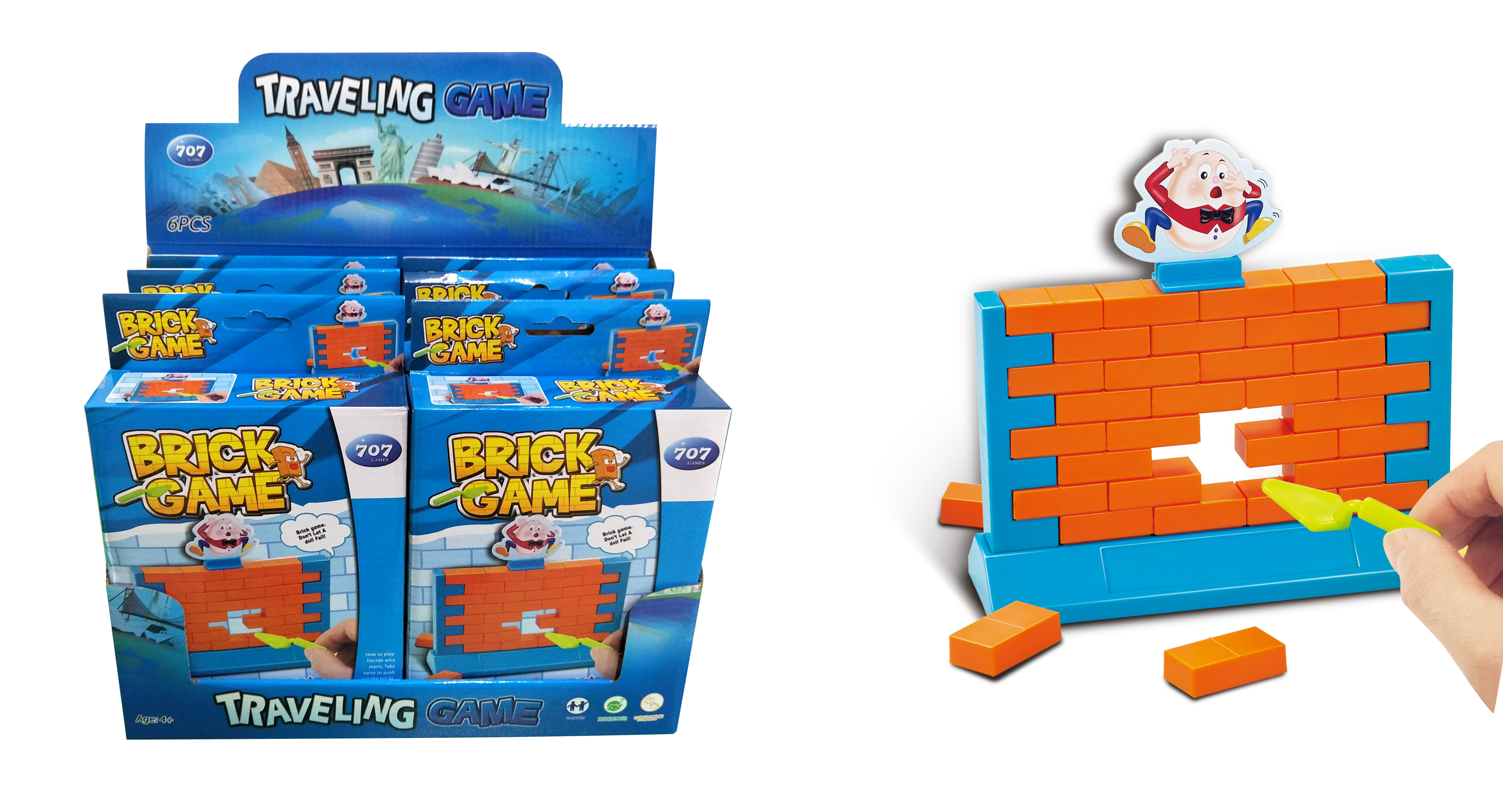 跨境英文儿童亲子互动桌游玩具吞珠游戏青蛙吃珠海盗船桥牌游戏猜猜乐游戏猴子游戏详情2