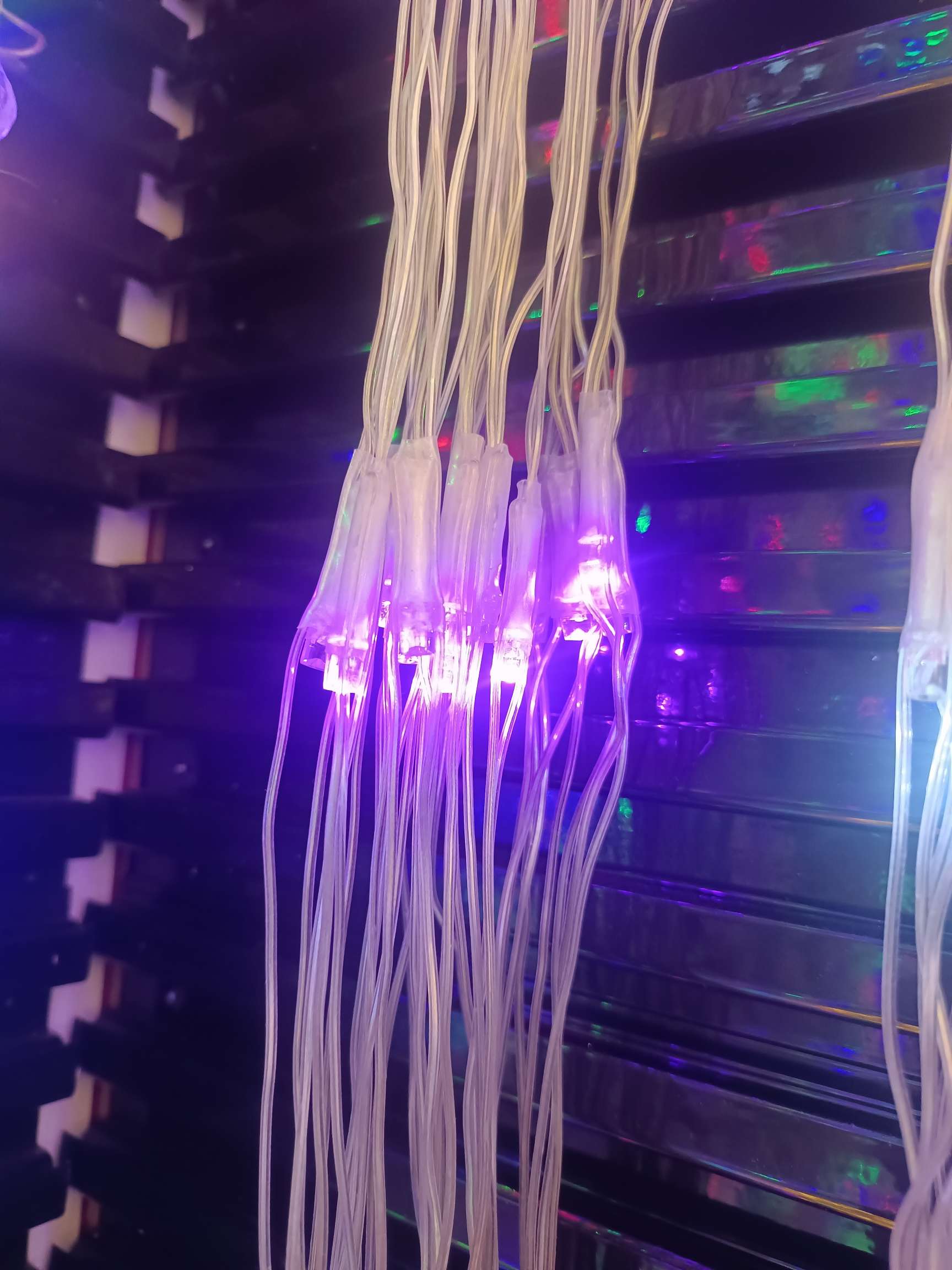 室外LED灯串实物图