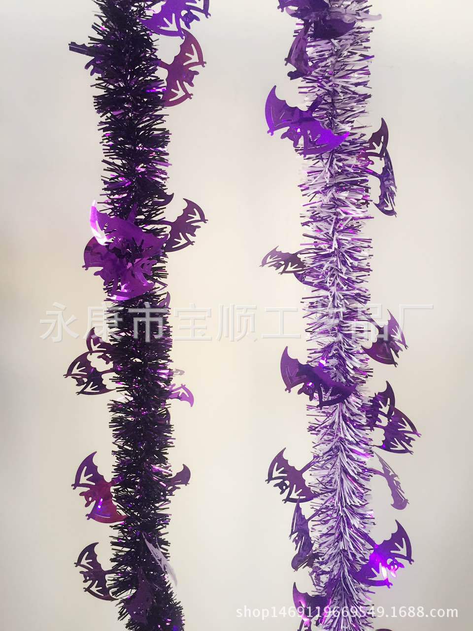 厂家直供万圣节背景彩条彩带万圣节鬼节拉花节日气氛布置装饰彩条详情图3